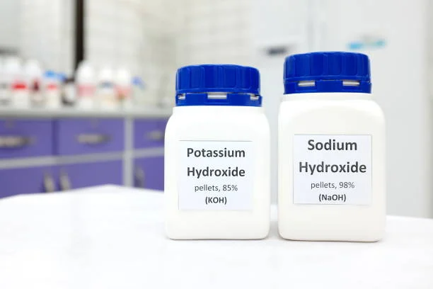 Differences Between Potassium Hydroxide and Sodium Hydroxide